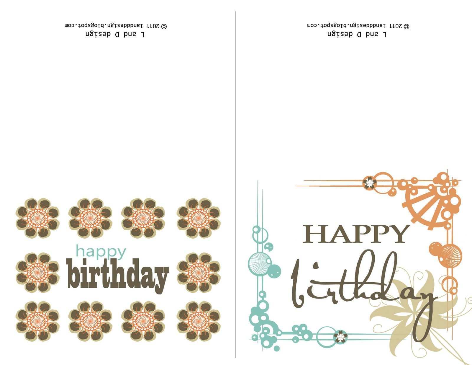 76 Format Birthday Card Template For Mom Formating for Birthday Card Template For Mom