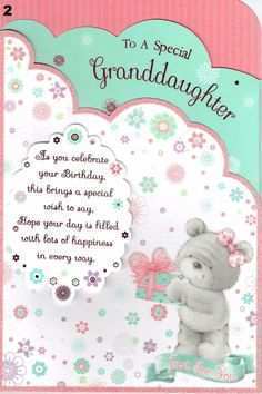 76 Free Birthday Card Templates For Granddaughter Photo for Birthday Card Templates For Granddaughter