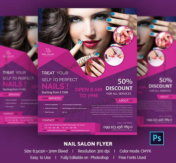 76 Free Nail Flyer Template Free in Photoshop by Nail Flyer Template ...