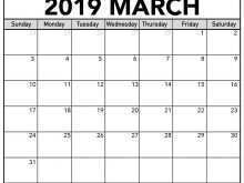 76 Free Printable Daily Calendar Template March 2019 Now by Daily Calendar Template March 2019