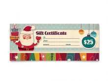 Gift Card Template For Christmas