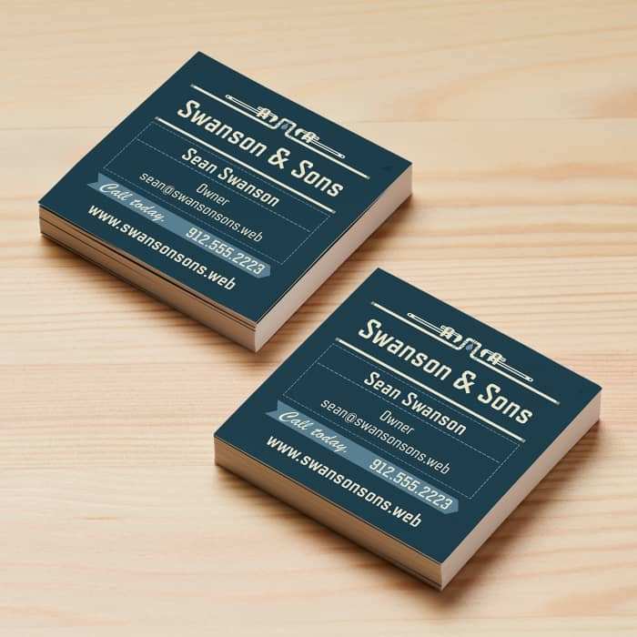 76 Free Printable Vistaprint Square Business Card Template in