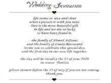 76 Free Printable Wedding Invitation Card Template Text Download for Wedding Invitation Card Template Text