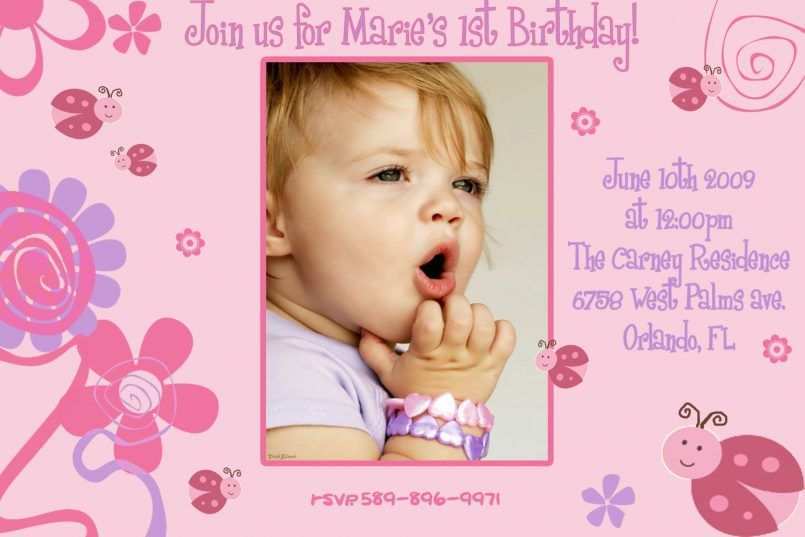 76 How To Create Birthday Card Template For Baby Girl Now with Birthday Card Template For Baby Girl