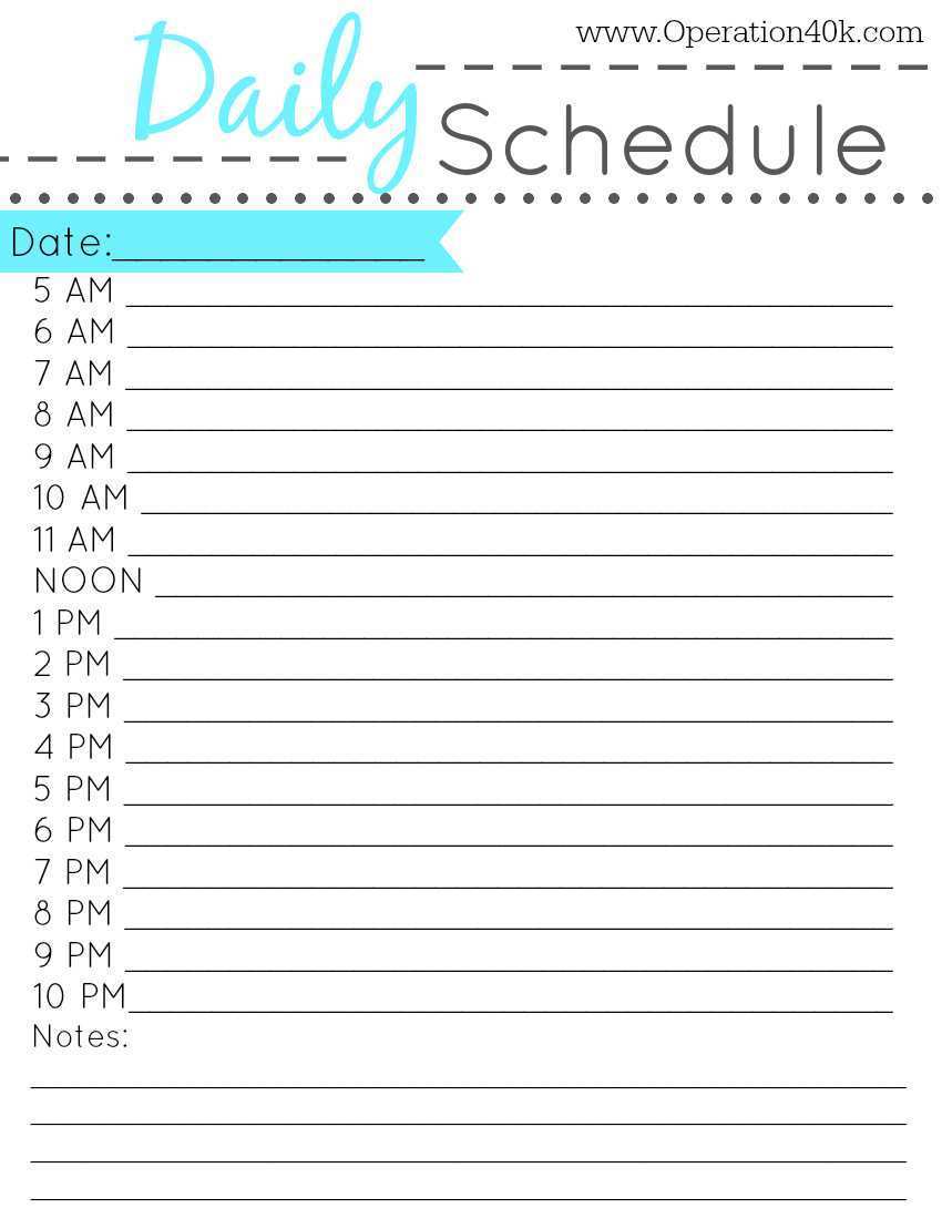 76 How To Create Daily Calendar Template Hourly Layouts for Daily Calendar Template Hourly