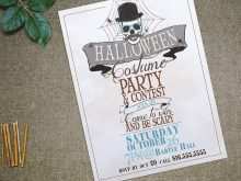 76 How To Create Halloween Costume Party Flyer Templates Formating with Halloween Costume Party Flyer Templates