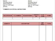 Invoice Format Doc