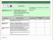 76 How To Create Meeting Agenda Template With Action Items Excel Photo for Meeting Agenda Template With Action Items Excel