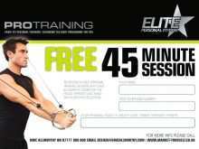 76 How To Create Personal Training Flyer Template With Stunning Design with Personal Training Flyer Template