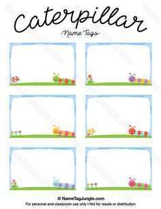 76 Online Name Cards Template For Preschool in Word with Name Cards Template For Preschool