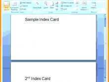 76 Printable Index Card Template Word 2013 Now with Index Card Template Word 2013