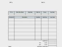76 Report Blank Billing Invoice Template Pdf Templates with Blank Billing Invoice Template Pdf