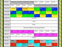 76 Report Group Class Schedule Template Formating with Group Class Schedule Template