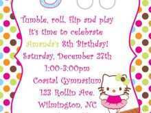 76 Report Invitation Card Format For Kitty Party in Word for Invitation Card Format For Kitty Party