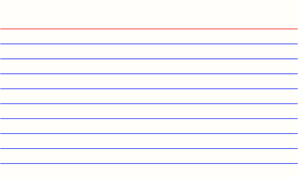 Free Printable 3X5 Index Card Template