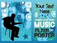 76 Standard Music Flyer Templates Free for Ms Word with Music Flyer Templates Free