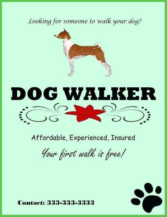 76 The Best Dog Flyer Template Download by Dog Flyer Template