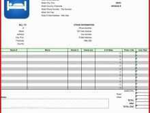 76 The Best Hotel Invoice Template In Excel Photo for Hotel Invoice Template In Excel
