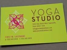 76 The Best Yoga Teacher Business Card Templates in Word by Yoga Teacher Business Card Templates