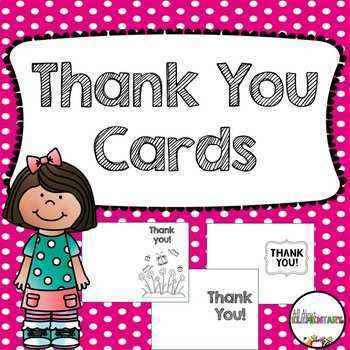 76 Visiting Elementary Thank You Card Template For Free for Elementary Thank You Card Template