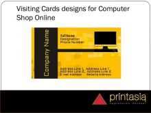 Visiting Card Design Online For Computer