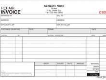 77 Blank Ac Repair Invoice Template For Free with Ac Repair Invoice Template