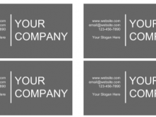 77 Blank Business Card Template Google Slides for Ms Word with Business Card Template Google Slides