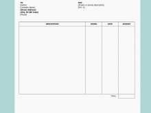 77 Blank Rate Card Template In Word for Rate Card Template In Word
