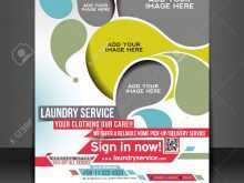 77 Create Ironing Service Flyer Template With Stunning Design with Ironing Service Flyer Template