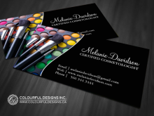 77 Creating Makeup Artist Name Card Template in Photoshop for Makeup Artist Name Card Template