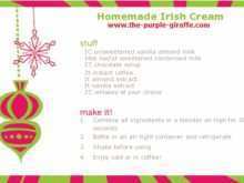 77 Creating Template For Christmas Recipe Card For Free for Template For Christmas Recipe Card