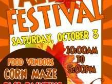 77 Customize Fall Festival Flyer Template in Photoshop with Fall Festival Flyer Template