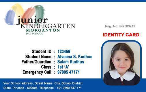 77 Customize Free Printable Student Id Card Template Maker by Free Printable Student Id Card Template