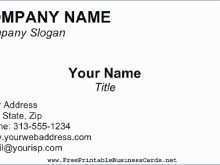 Card Template For Microsoft Word 2010