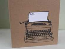 77 Customize Our Free Typewriter Pop Up Card Template Photo by Typewriter Pop Up Card Template