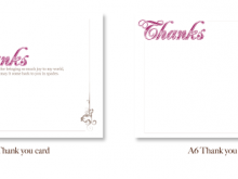 77 Customize Thank You Note Card Template Free With Stunning Design by Thank You Note Card Template Free
