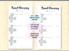 77 Free Daily Travel Itinerary Template Excel in Photoshop with Daily Travel Itinerary Template Excel