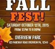 77 Free Fall Festival Flyer Template in Photoshop with Fall Festival Flyer Template