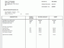 77 Free Vehicle Invoice Template Download with Vehicle Invoice Template