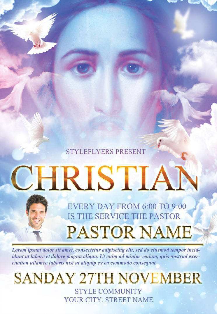 77 How To Create Christian Flyer Templates With Stunning Design for Christian Flyer Templates