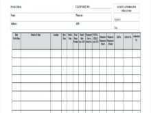 Contractor Invoice Template Canada