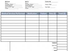 77 How To Create Doctors Office Invoice Template Maker for Doctors Office Invoice Template