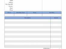 77 Online Blank Invoice Template Microsoft Excel in Word with Blank Invoice Template Microsoft Excel