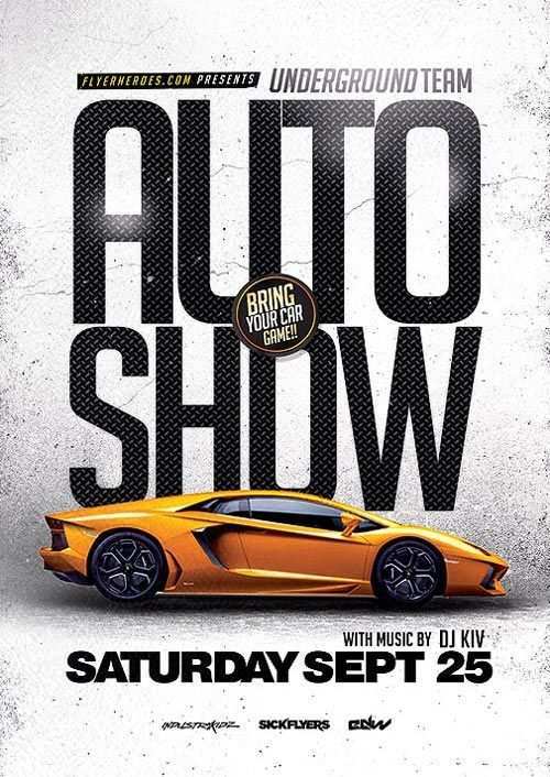 77 Online Car Show Flyer Template Word PSD File by Car Show Flyer Template Word