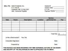 77 Online Consulting Hours Invoice Template Download by Consulting Hours Invoice Template
