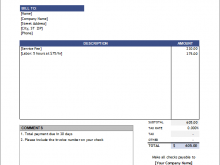 77 Online Job Work Invoice Format In Excel Photo with Job Work Invoice Format In Excel
