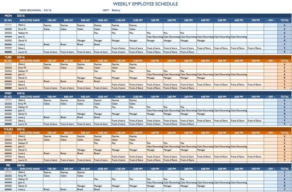 Production Schedule Template In Excel Cards Design Templates