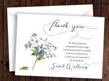 77 Online Thank You Card Template Funeral by Thank You Card Template Funeral