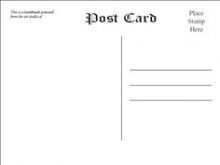 77 Printable Postcard Template For Printing for Ms Word with Postcard Template For Printing