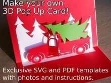77 Printable Template For 3D Christmas Card Maker with Template For 3D Christmas Card